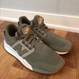 New Balance 247, Olive, Women’s size 6.5
